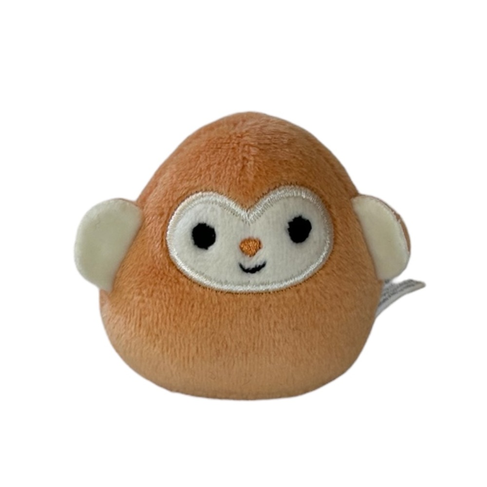 Squishmallow Squishville Elton the Peach Monkey